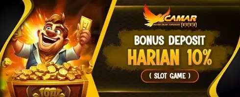 Bonus Reload Deposit Harian promotional banner